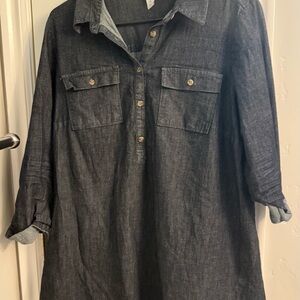 Isabel Maternity by Ingrid & Isabel Denim Shirt